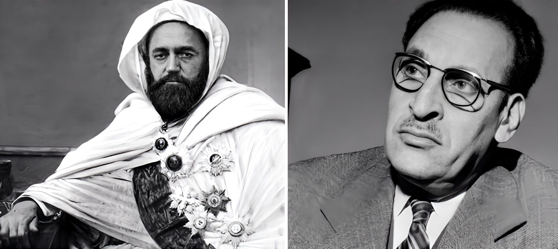 Abd el-Kader et Ferhat Abbas