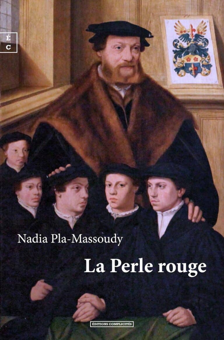 Couverture du roman La Perle rouge de Nadia Pla-Massoudy
