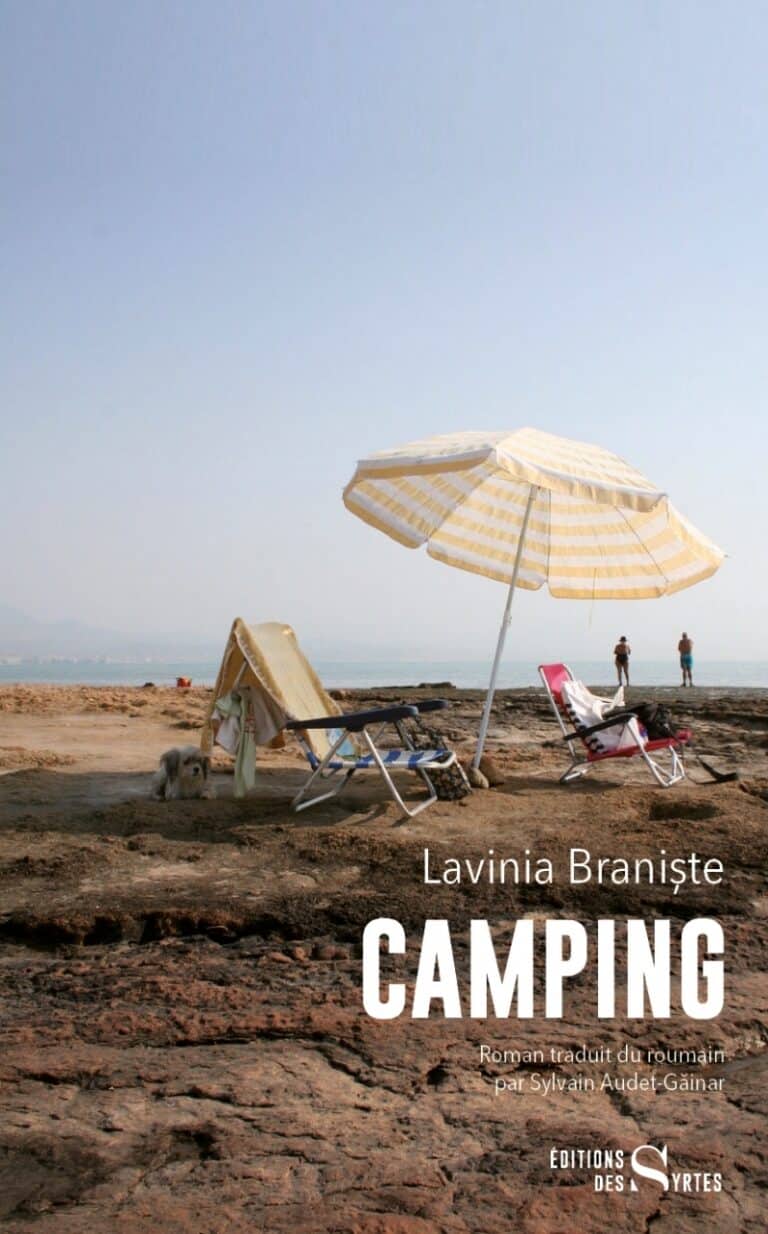 Couverture du livre Camping de Lavinia Braniște, éditions des Syrtes